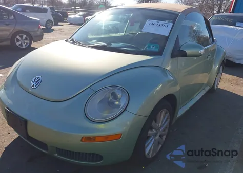 2008 Volkswagen New Beetle Se from USA, damaged, VIN 3VWRF31Y68M412571